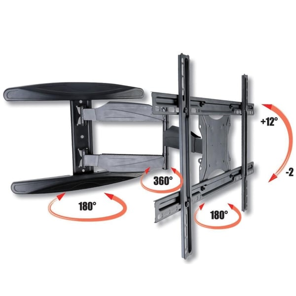 Techly ICA-PLB 171L tv-beslag 165,1 cm (65") Sort