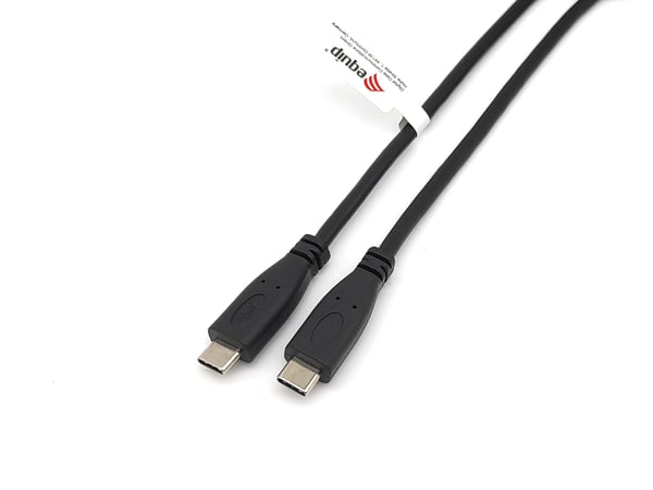 Equip 128888 USB-kabel USB 2.0 3 m USB C 0,48 Gbit/sek. Sort