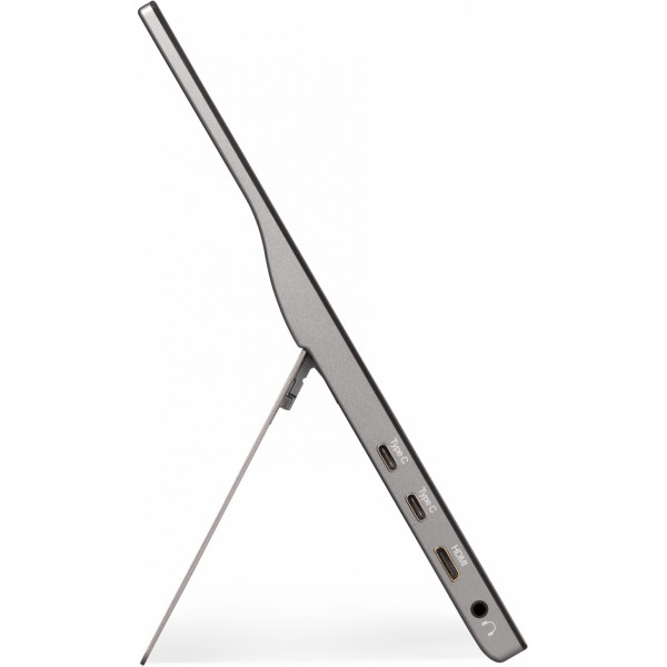 Viewsonic TD1655 platta pc-skärmar 39,6 cm (15.6") 1920 x 1080 pixlar Full HD LED Pekskärm Flera användare Svart, Silver