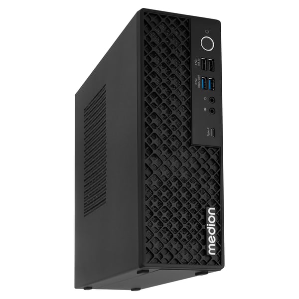MEDION Picoworx T80 III Intel Core Ultra 7 258V 32 GB LPDDR5x-SDRAM 1 TB SSD Windows 11 Pro Mini PC Mini-PC Svart