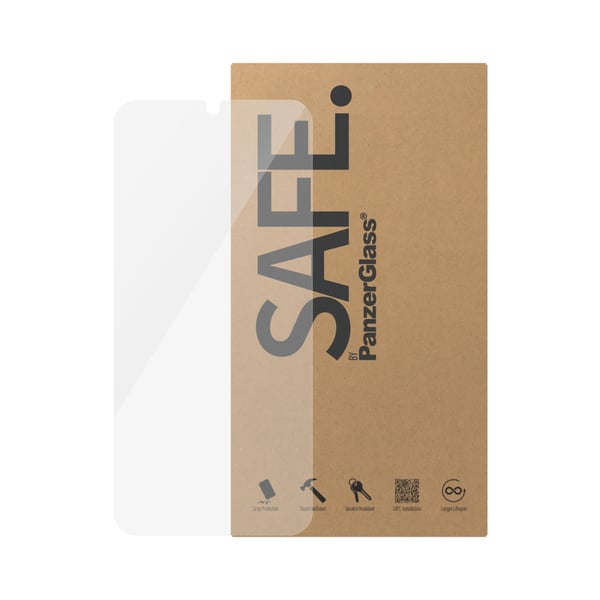 PanzerGlass SAFE. by ® Skærmbeskyttelse Samsung Galaxy A25 5G | Ultra-Wide Fit m. EasyAligner | Bulk