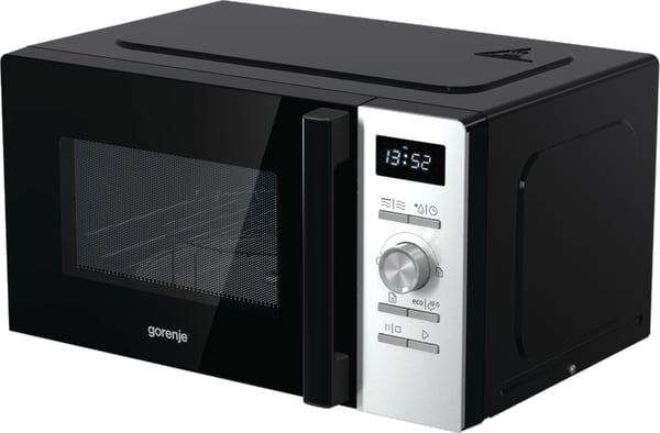 Gorenje MO20A4XH Svart, Grå Kombinationsmikrovågsugn Bänkdiskmaskin 20 l 800 W