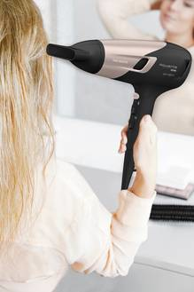 Rowenta Studio Dry CV5831F0 hiustenkuivain 2100 W Musta, Vaaleanpunainen