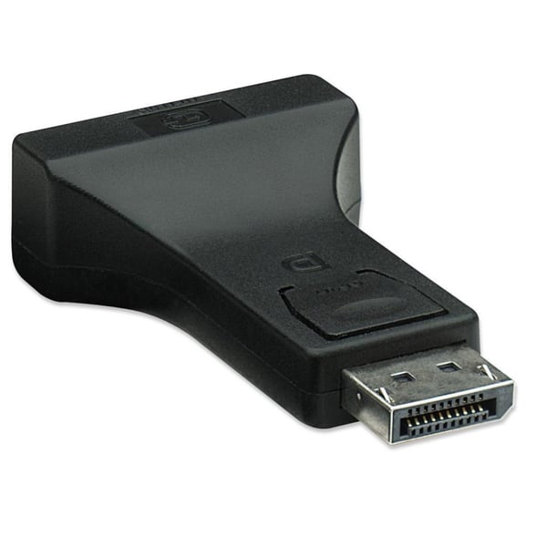 Techly DSP-229 DisplayPort DVI-I Sort