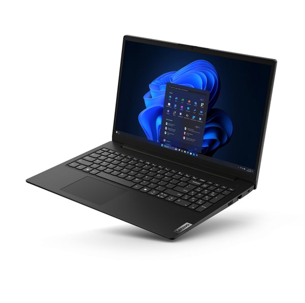 Lenovo V15 G6 AMN AMD Ryzen™ 5 40 Laptop 39,6 cm (15.6") Fuld HD 16 GB LPDDR5-SDRAM 256 GB SSD Wi-Fi 6 (802.11ax) Windows 11 Home Sort Tysk