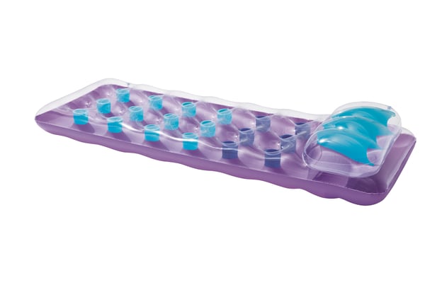 Bestway 43015 pool- och badmadrass Grön, Transparent, Gul Vinyl
