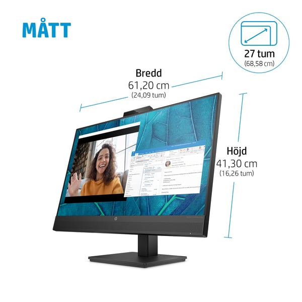 HP M27m konferensskärm