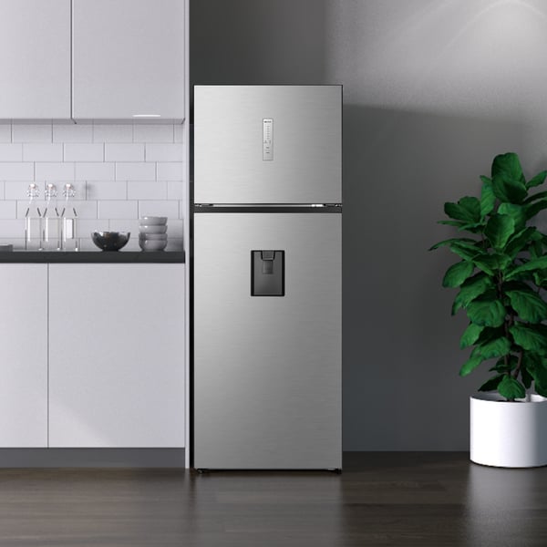 Hisense RT600N4WC2 kombinerad kyl/frys Fristående 467 l Rostfritt stål