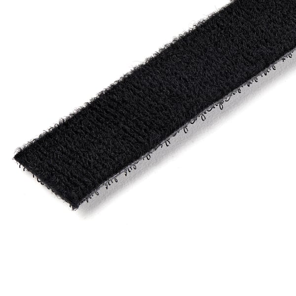 StarTech.com HKLP100 kabelsamler Krog og løkke kabelbinder Nylon Sort 1 stk