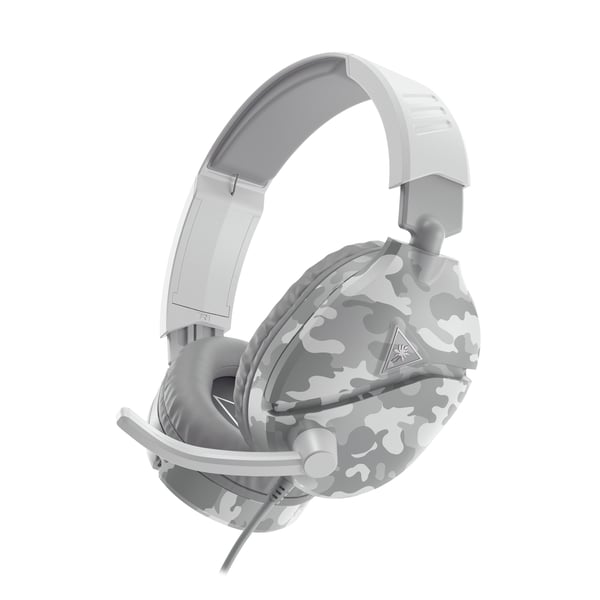 Turtle Beach Recon 70 Headset Ledningsført Spil Grå, Hvid