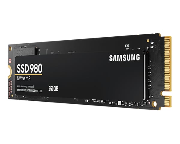 Samsung 980 250 GB M.2 PCI Express 3.0 NVMe V-NAND MLC