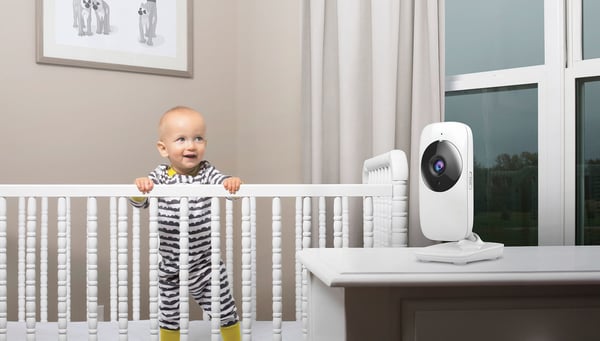 Motorola VM481 Baby videoskærm 300 m FHSS Hvid