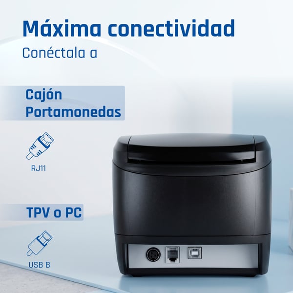 iggual TP Easy 80 203 x 203 dpi Ledningsført Termisk POS printer