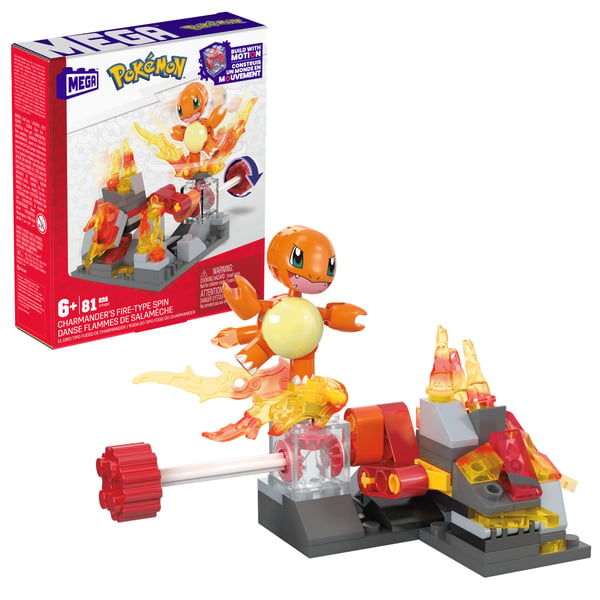 MEGA Pokémon Charmanders Fire-Type Spin