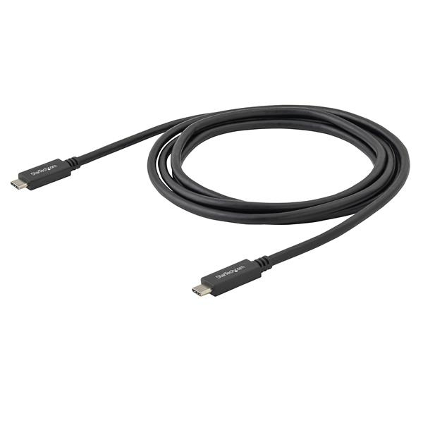 StarTech.com USB31CC50CM USB-kabel USB 3.2 Gen 2 (3.1 Gen 2) 0,5 m USB C 10 Gbit/sek. 60 W Sort