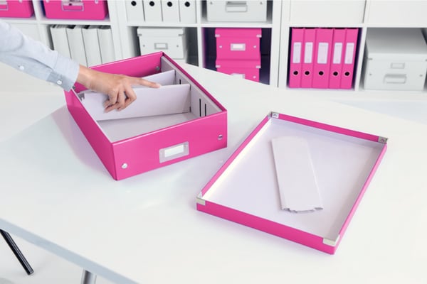 Leitz Click & Store WOW lokerikkolaatikko, Medium, 85 % kierrätyskartonki