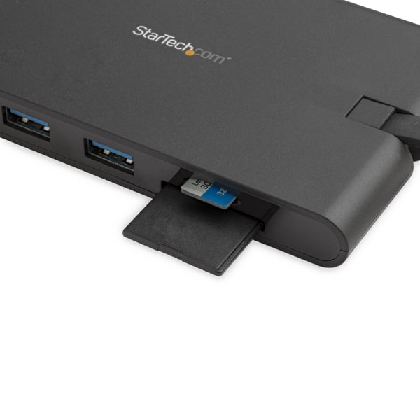 StarTech.com USB C -moniporttisovitin, USB Type-C -minitelakka HDMI 4K- tai 1080p VGA -videolla, 100 W PD