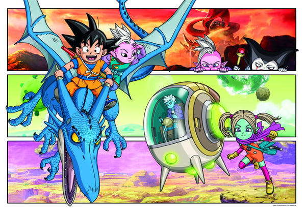 PUZZLE 104EL CLM 25095 DRAGONBALL PUD6
