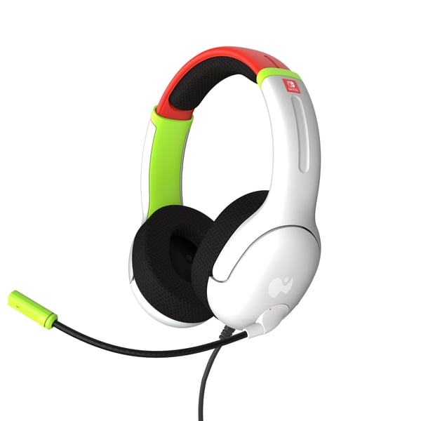 PDP Airlite Headset Kabel Huvudband Spela Svart, Grön, Röd, Vit