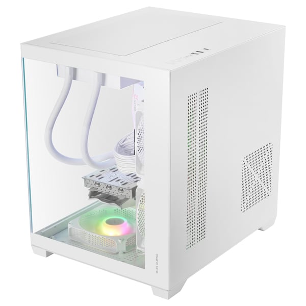Mars Gaming MCVIEW3W datorväskor Mini Tower Vit