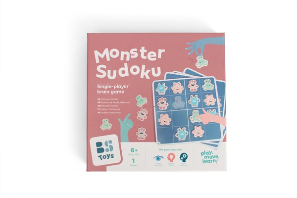 BS Toys GA493 brætspil Monster Sudoku Logisk