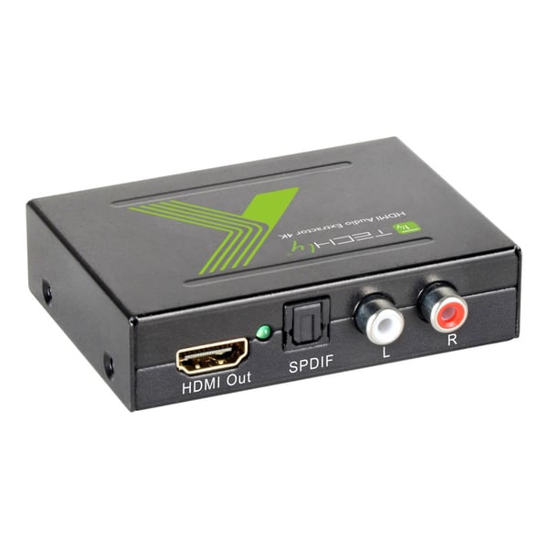 Techly IDATA HDMI-EA äänimuunnin Musta
