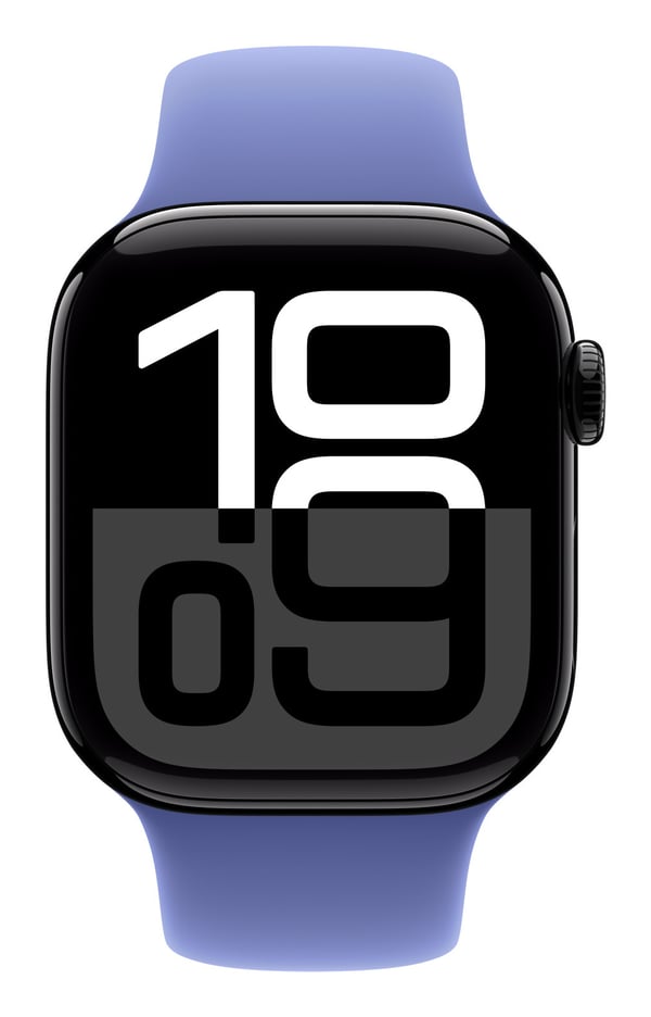 Apple MDT14ZM/A Smart bærbart (wearable) tilbehør Band Lilla Fluoroelastomer