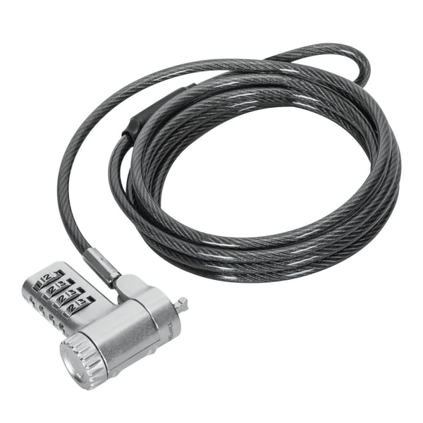 Targus ASP96RGL kabellås Silver 2 m
