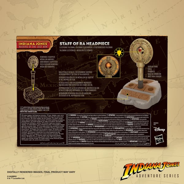 Indiana Jones Staff of Ra Headpiece