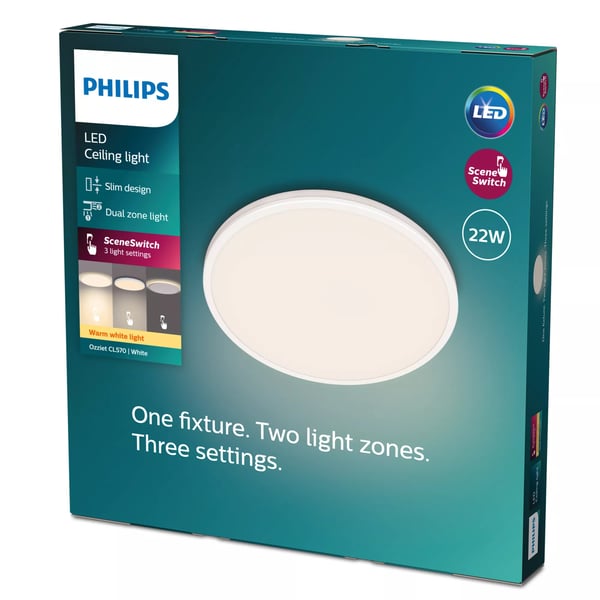 Philips Funktionel Ozziet loftslampe, 22 W