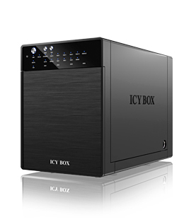 ICY BOX IB-RD3640SU3 HDD kabinet Sort 3.5"