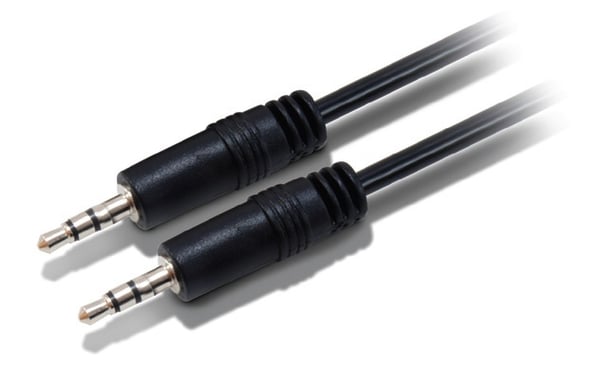 Equip 14708107 ljudkabel 2,5 m 3,5mm Svart