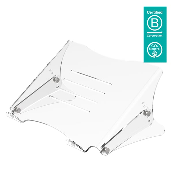 Dataflex 49.450 Ställ för bärbara datorer Transparent 38,1 cm (15")