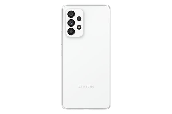 Samsung Galaxy A53 5G SM-A536B 16,5 cm (6.5") Hybrid Dual SIM Android 12 USB Type-C 6 GB 128 GB 5000 mAh Hvid