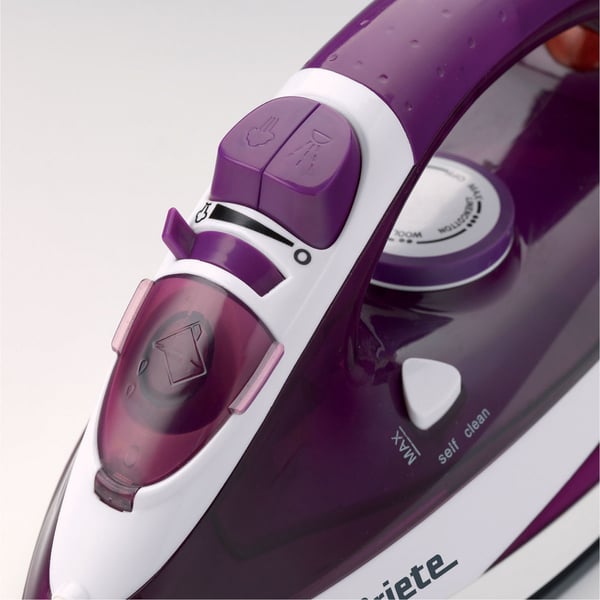 Ariete 6235/00 Tør & dampstrygejern Keramisk strygesål 2000 W Hvid, Lilla