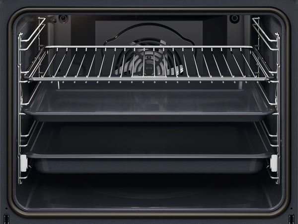 Electrolux EOF4P56X 72 l Svart, Rostfritt stål