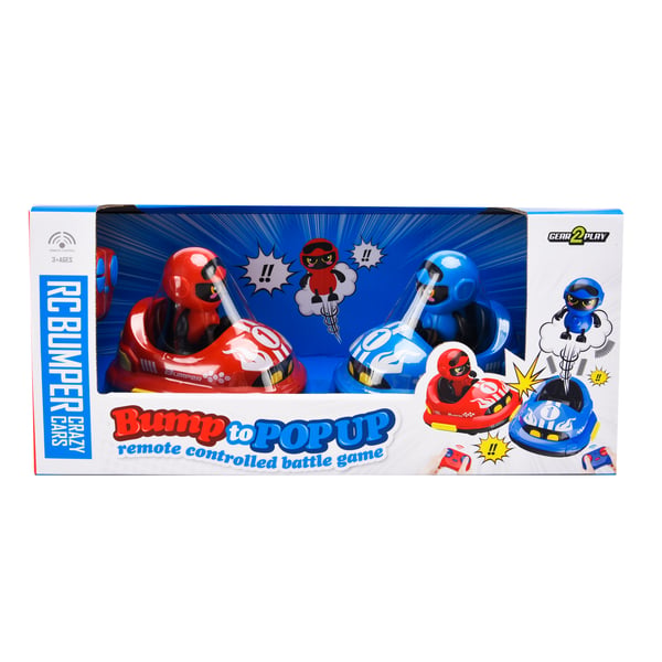 Gear2Play RC Crazy Bumpercars Duo set Radio-kontrolleret (RC) model Bil Elektrisk motor