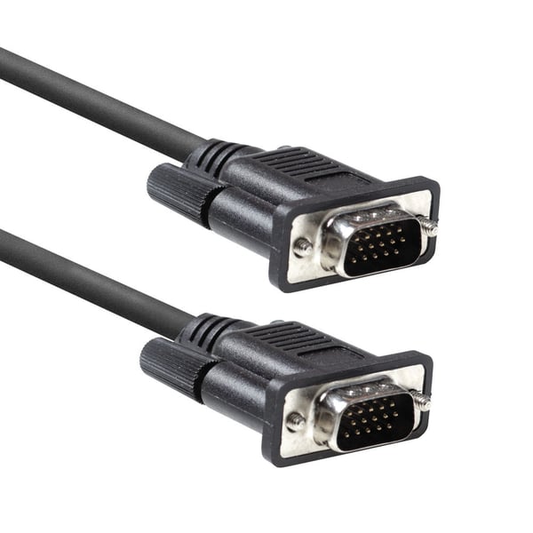 ACT AC3510 VGA kabel 1,8 m VGA (D-Sub) Sort