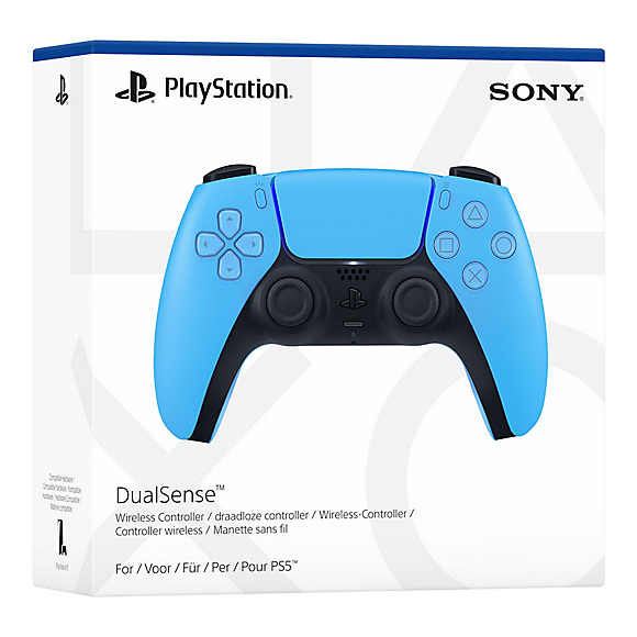 Sony Interactive Entertainment DualSense V2 Svart, Blå Bluetooth/USB Spelplatta Analog / Digital PlayStation 5