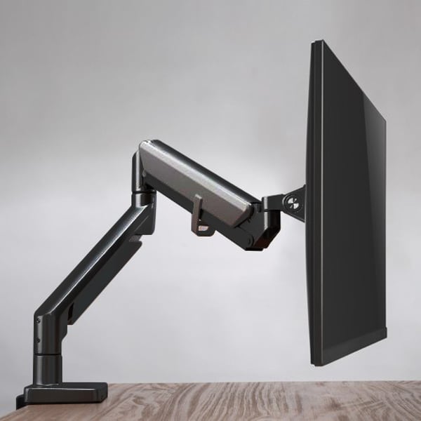 Techly ICA-LCD 3712 skærmbeslag og -stativer 81,3 cm (32") Skrivebord Grå