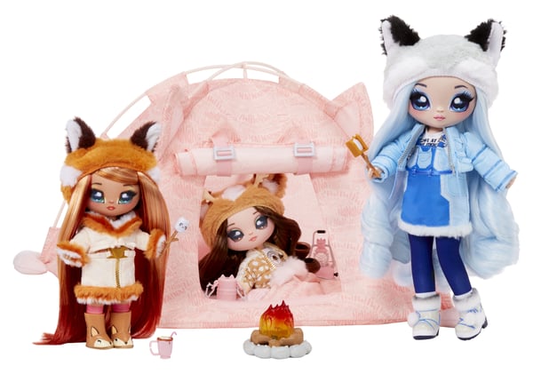 Na! Na! Na! Surprise Kitty-Cat Campground Playset Nukke-leikkisetti