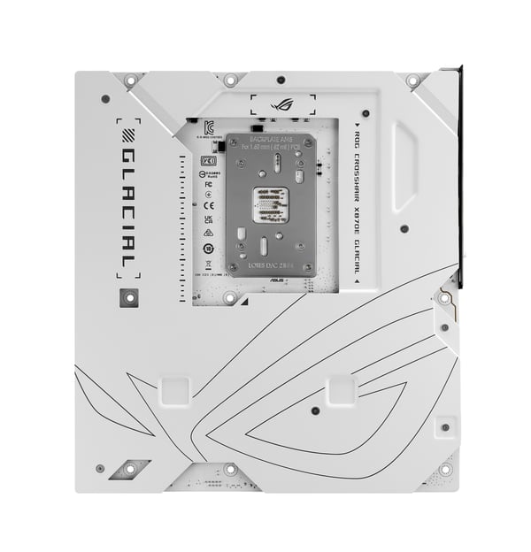 ASUS ROG CROSSHAIR X870E GLACIAL AMD X870E Pistoke AM5 Laajennettu ATX