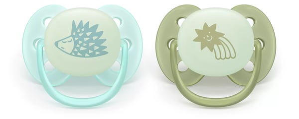Philips AVENT Pacifier SCF094/01 ultra soft Nighttime