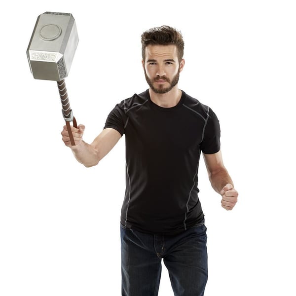 Hasbro Marvel Legends Series Mjolnir Electronic Hammer