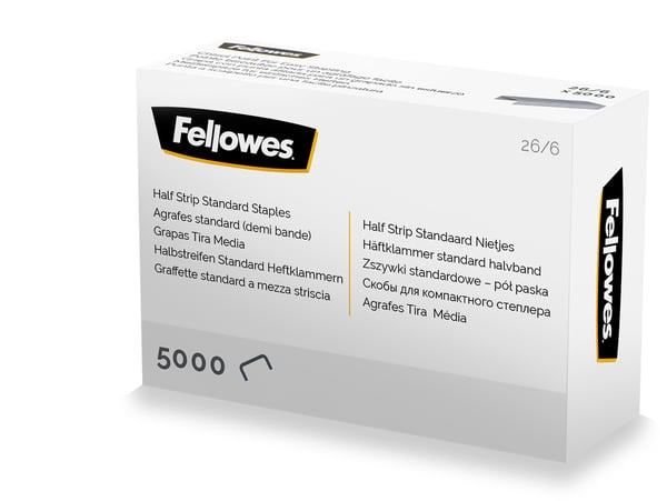 Fellowes 5117601 häftklamrar Häftklammersats 5000 klammer
