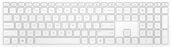 HP Wht Pav Wl Tangentbord 600 **Nytt i butik**