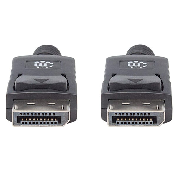 Manhattan 306935 DisplayPort kabel 1 m Sort