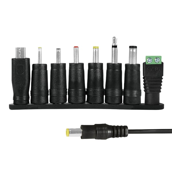 LogiLink PA0167 eladaptrar inomhus 12 W Svart