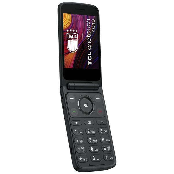TCL OneTouch 4043 8,13 cm (3.2") 130,6 g Grå Funktionstelefon
