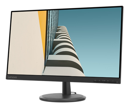 Lenovo C24-25 tietokoneen litteä näyttö 60,5 cm (23.8") 1920 x 1080 pikseliä Full HD LED Musta